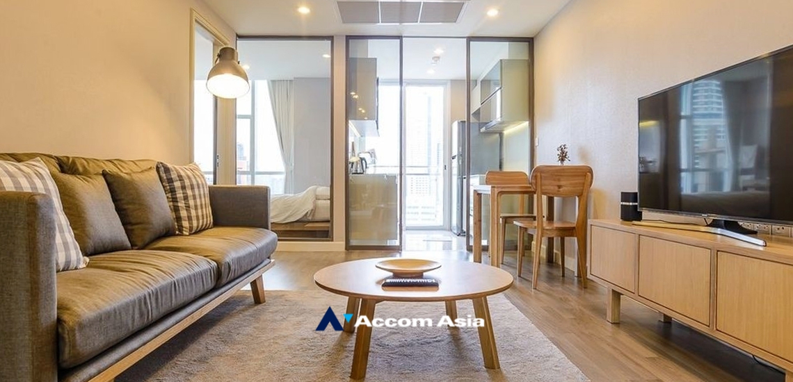  1  1 br Condominium for rent and sale in Silom ,Bangkok BTS Surasak at The Room Sathorn Pan Road AA34918