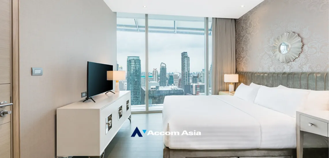 9  1 br Apartment For Rent in Ploenchit ,Bangkok BTS Ratchadamri at Luxury Service Residence AA35125