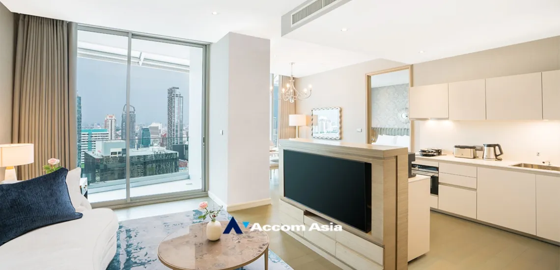  1  1 br Apartment For Rent in Ploenchit ,Bangkok BTS Ratchadamri at Luxury Service Residence AA35125
