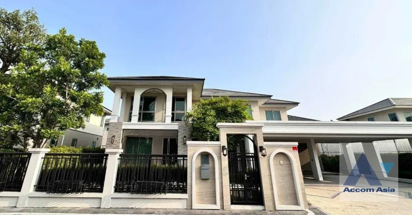 unit 4 Bedrooms  House For Rent & Sale in Samutprakan, Samutprakan  near ARL Ratchaprarop (AA35259)
