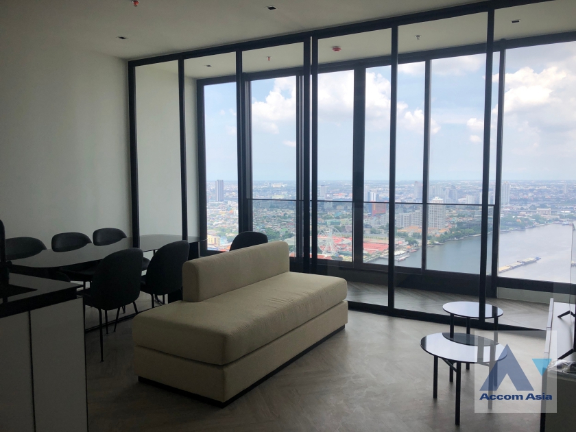  1  2 br Condominium For Rent in Charoen Nakhon ,Bangkok BTS Krung Thon Buri at Chapter Charoennakhon  Riverside AA35659