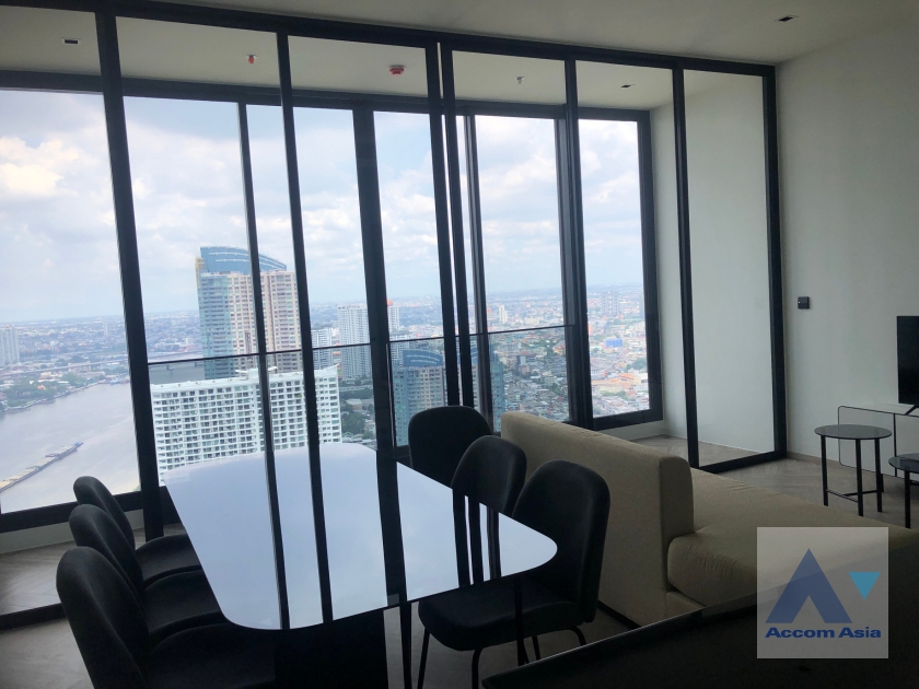  1  2 br Condominium For Rent in Charoen Nakhon ,Bangkok BTS Krung Thon Buri at Chapter Charoennakhon  Riverside AA35659