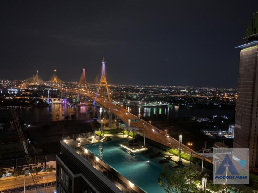 8  2 br Condominium For Sale in Sathorn ,Bangkok BRT Wat Dan at Lumpini Place Rama 3 Riverine AA35915