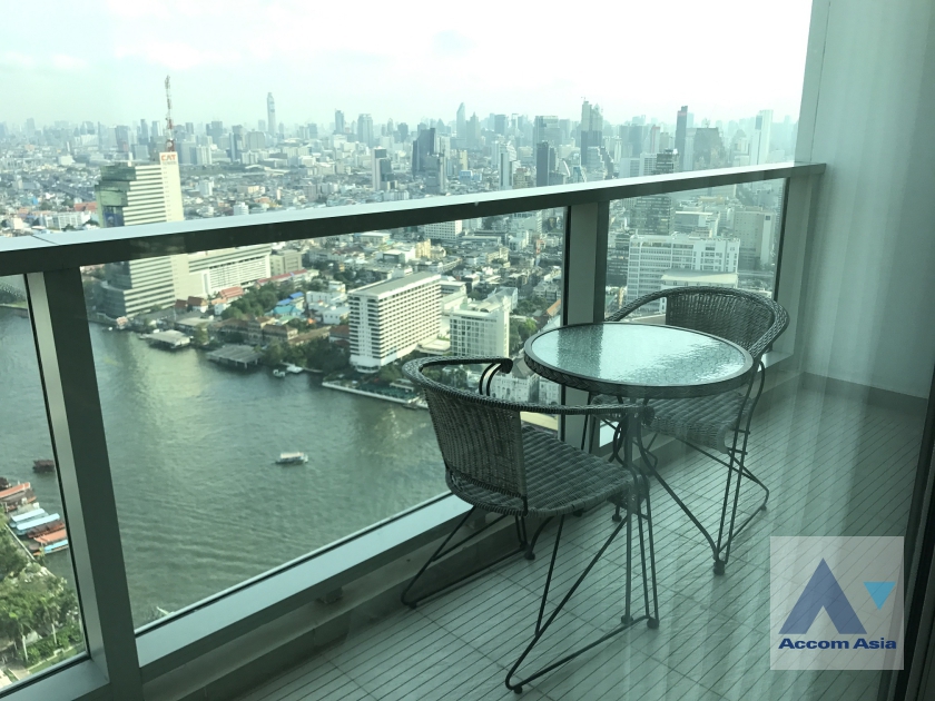 9  2 br Condominium For Rent in Charoen Nakhon ,Bangkok BTS Krung Thon Buri at The River Condominium AA36043