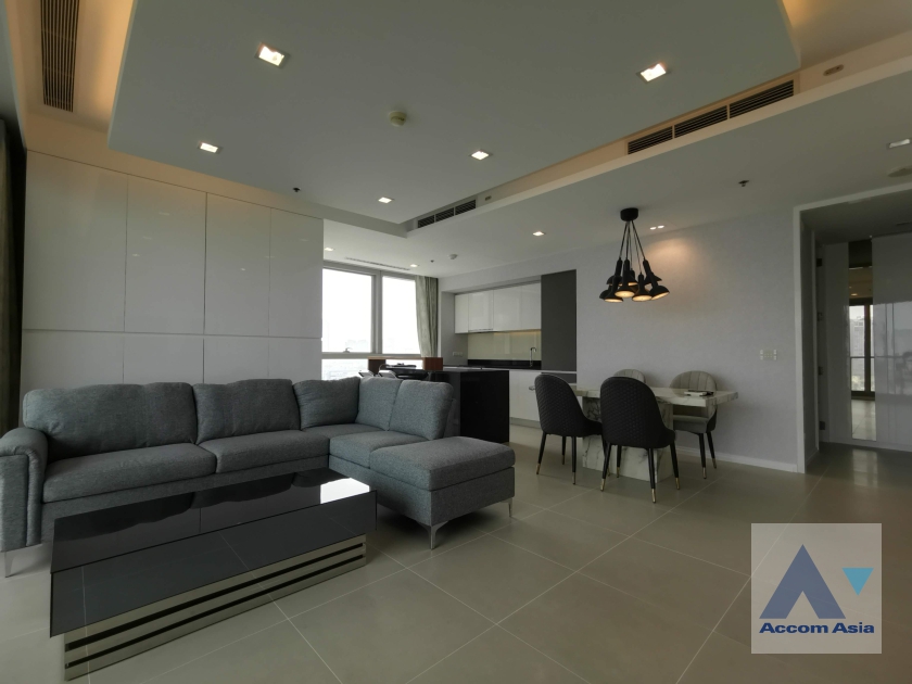 4  2 br Condominium For Rent in Charoen Nakhon ,Bangkok BTS Krung Thon Buri at The River Condominium AA36046