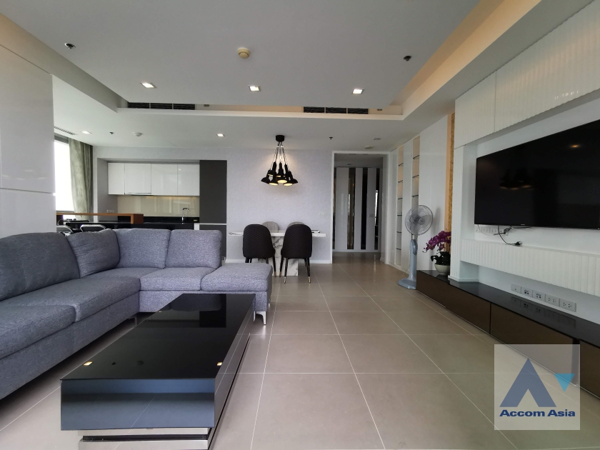  2  2 br Condominium For Rent in Charoen Nakhon ,Bangkok BTS Krung Thon Buri at The River Condominium AA36046