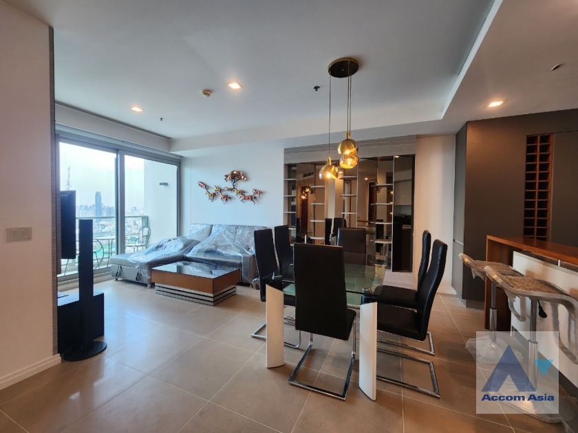  1  2 br Condominium For Rent in Charoen Nakhon ,Bangkok BTS Krung Thon Buri at The River Condominium AA36048