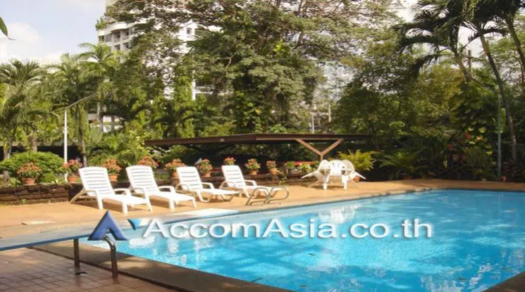 5  2 br Apartment for rent and sale in Sukhumvit ,Bangkok MRT Phetchaburi - BTS Asok at Greenery garden and privacy 15046