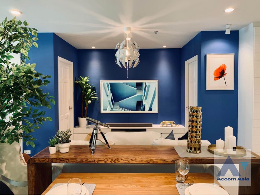  1  2 br Condominium For Rent in Sukhumvit ,Bangkok MRT Phetchaburi at Sukhumvit Living Town AA36346