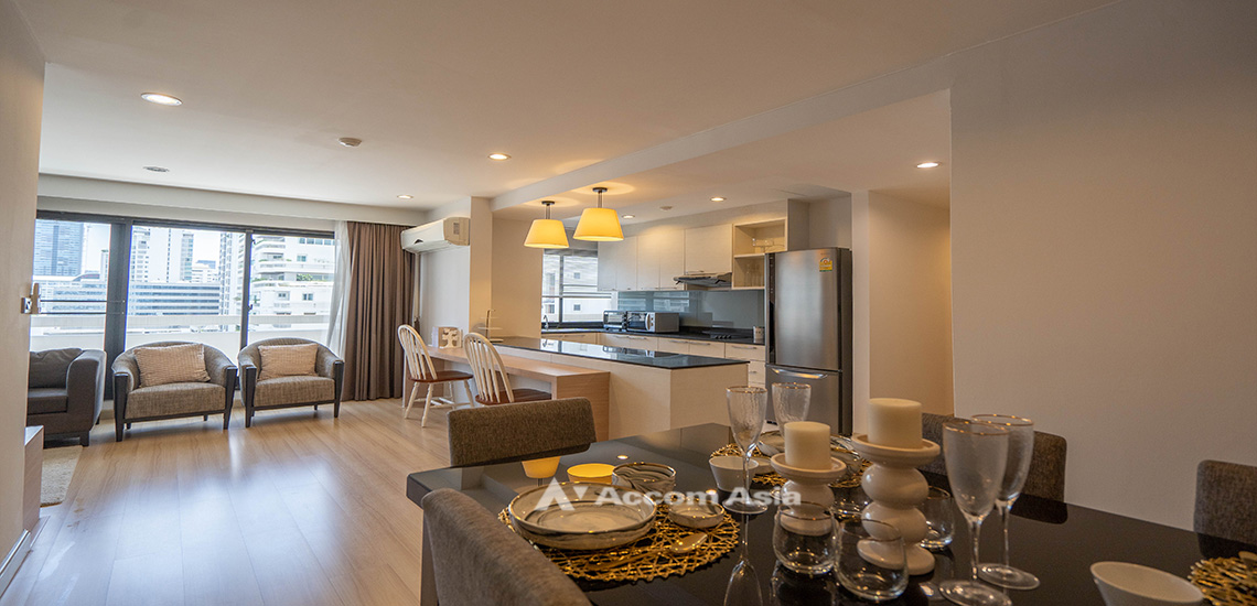  1  2 br Apartment For Rent in Sukhumvit ,Bangkok MRT Sukhumvit - BTS Asok at Spacious Room 15089