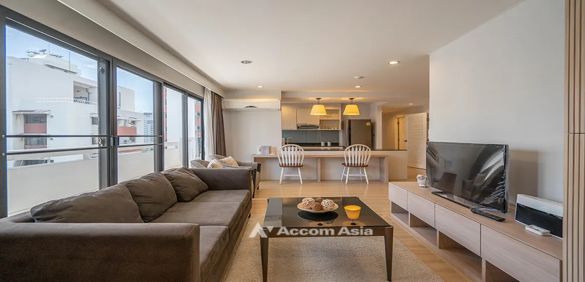 unit 2 Bedrooms  Apartment For Rent in Sukhumvit, Bangkok  near MRT Sukhumvit - BTS Asok (15089)