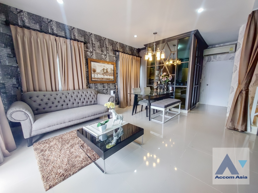 9  3 br Townhouse For Rent in Ratchadaphisek ,Bangkok MRT Sutthisan at The Connect UP 3 AA36747