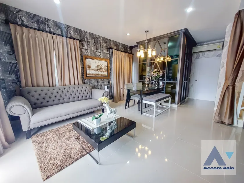 9  3 br Townhouse For Rent in Ratchadaphisek ,Bangkok MRT Sutthisan at The Connect UP 3 AA36747