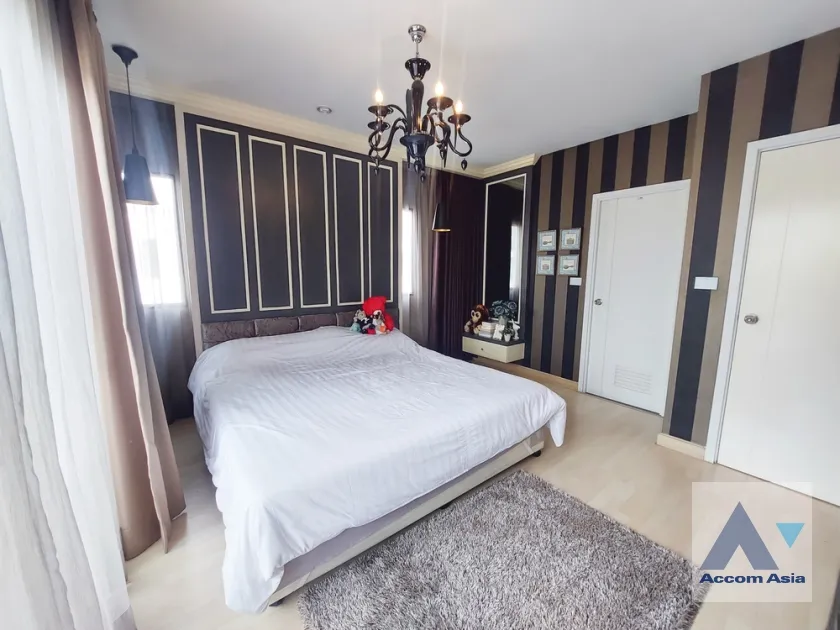 23  3 br Townhouse For Rent in Ratchadaphisek ,Bangkok MRT Sutthisan at The Connect UP 3 AA36747