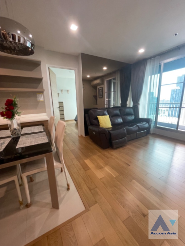  1  2 br Condominium For Rent in Sukhumvit ,Bangkok BTS On Nut at Rhythm Sukhumvit 50 AA36757