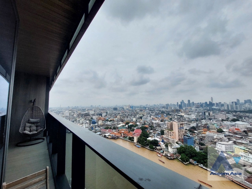 25  3 br Condominium for rent and sale in Charoen Nakhon ,Bangkok BTS Krung Thon Buri at Banyan Tree Residences Riverside AA36798