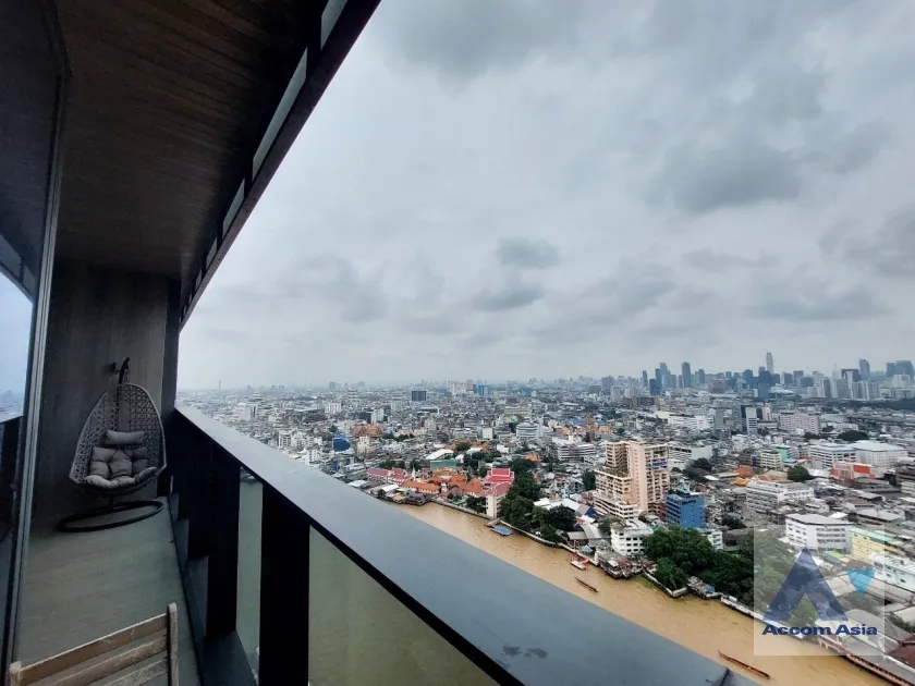 25  3 br Condominium for rent and sale in Charoen Nakhon ,Bangkok BTS Krung Thon Buri at Banyan Tree Residences Riverside AA36798