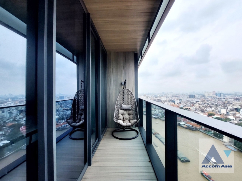 27  3 br Condominium for rent and sale in Charoen Nakhon ,Bangkok BTS Krung Thon Buri at Banyan Tree Residences Riverside AA36798