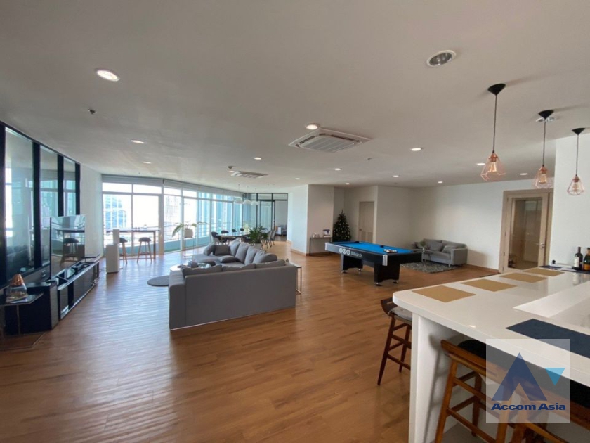  1  3 br Condominium For Rent in Charoen Nakhon ,Bangkok BTS Krung Thon Buri at Baan Sathorn Chaophraya AA37031