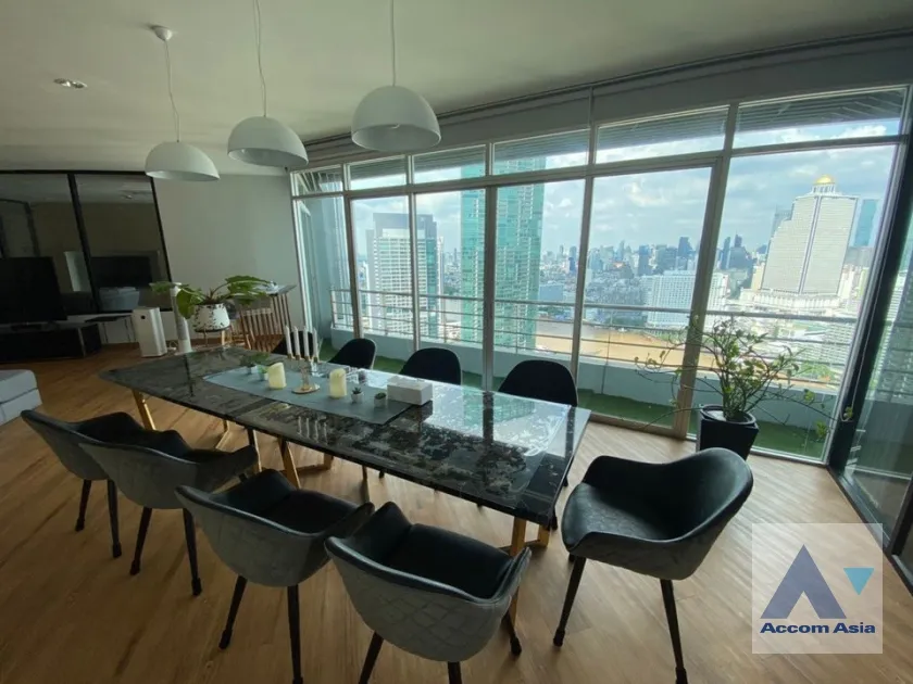 5  3 br Condominium For Rent in Charoen Nakhon ,Bangkok BTS Krung Thon Buri at Baan Sathorn Chaophraya AA37031
