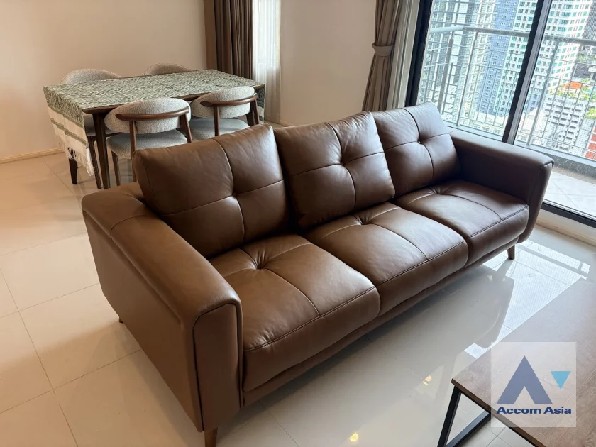6  2 br Condominium For Rent in Ploenchit ,Bangkok ARL Makkasan - MRT Phetchaburi at Villa Asoke AA37110