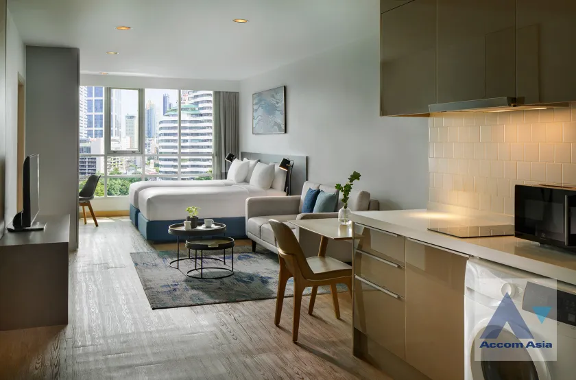  1  Studio Apartment For Rent in Sukhumvit ,Bangkok BTS Asok - MRT Sukhumvit at Perfect for living of family AA37160