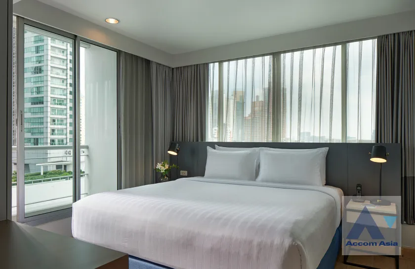 4  1 br Apartment For Rent in Sukhumvit ,Bangkok BTS Asok - MRT Sukhumvit at Perfect for living of family AA37169