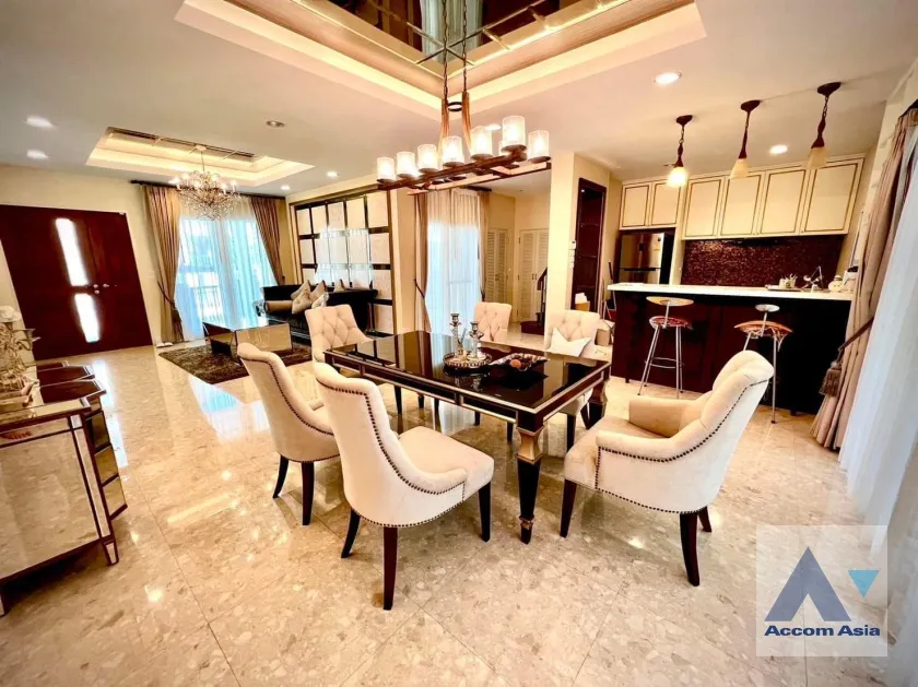 unit 4 Bedrooms  House For Rent & Sale in Latkrabang, Bangkok  near ARL Ban Thap Chang (AA37338)