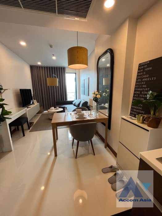  2  1 br Condominium For Rent in Charoen Nakhon ,Bangkok BTS Krung Thon Buri at Supalai Premier Charoen Nakhon AA37424