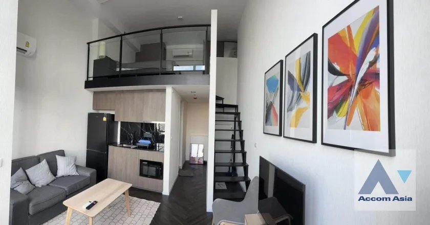 unitDuplex Condo |  1 Bedroom  Condominium For Rent in Sukhumvit, Bangkok  near BTS On Nut (AA37672)