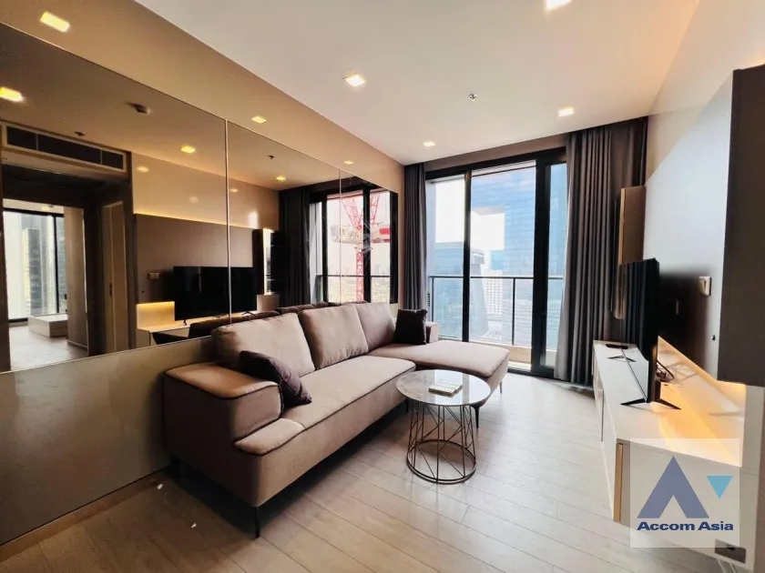 Fully Furnished |  One9Five Asoke Rama 9 Condominium  2 Bedroom for Rent MRT Rama 9 in Ratchadaphisek Bangkok
