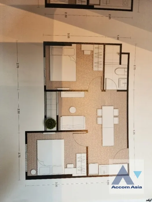 unitFully Furnished |  2 Bedrooms  Condominium For Sale in Ratchadaphisek, Bangkok  (AA38813)
