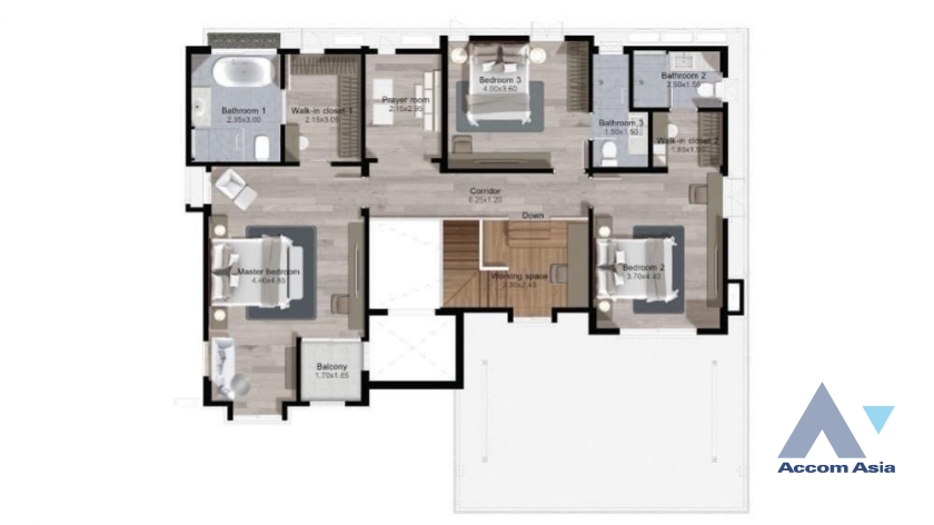 47  4 br House for rent and sale in Latkrabang ,Bangkok ARL Ban Thap Chang at Nantawan Rama 9 New Krungthepkreetha AA38862