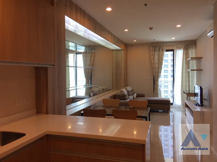 unit 1 Bedroom  Condominium For Rent in Phaholyothin, Bangkok  near ARL Makkasan - MRT Phetchaburi (AA39056)