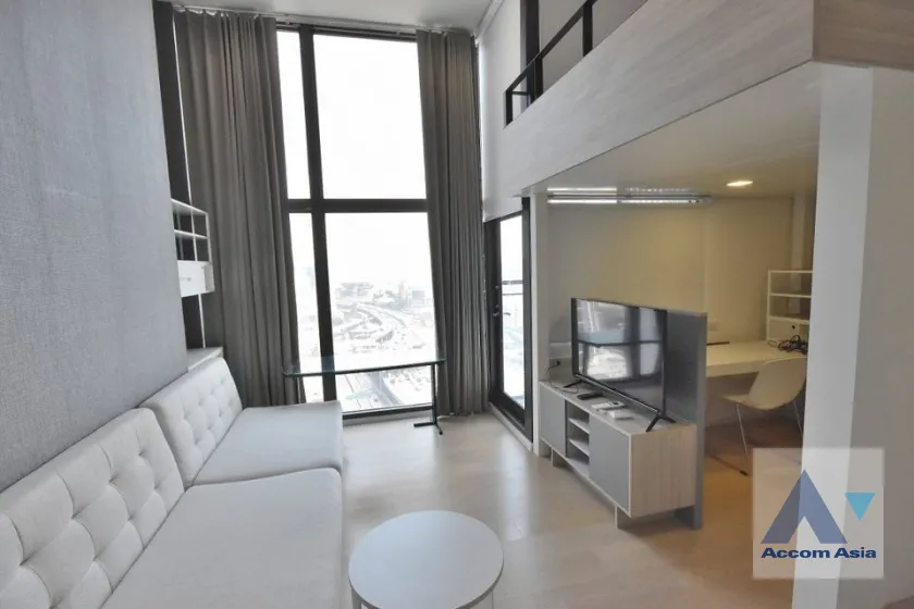 Fully Furnished |  Chewathai Residence Asoke Condominium  1 Bedroom for Rent ARL Makkasan in  