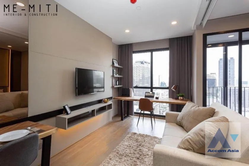  2  1 br Condominium For Rent in Silom ,Bangkok MRT Sam Yan at Ashton Chula Silom AA39662