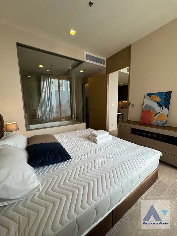 unit 1 Bedroom  Condominium For Rent in Sukhumvit, Bangkok  near MRT Sukhumvit - BTS Asok (AA40030)