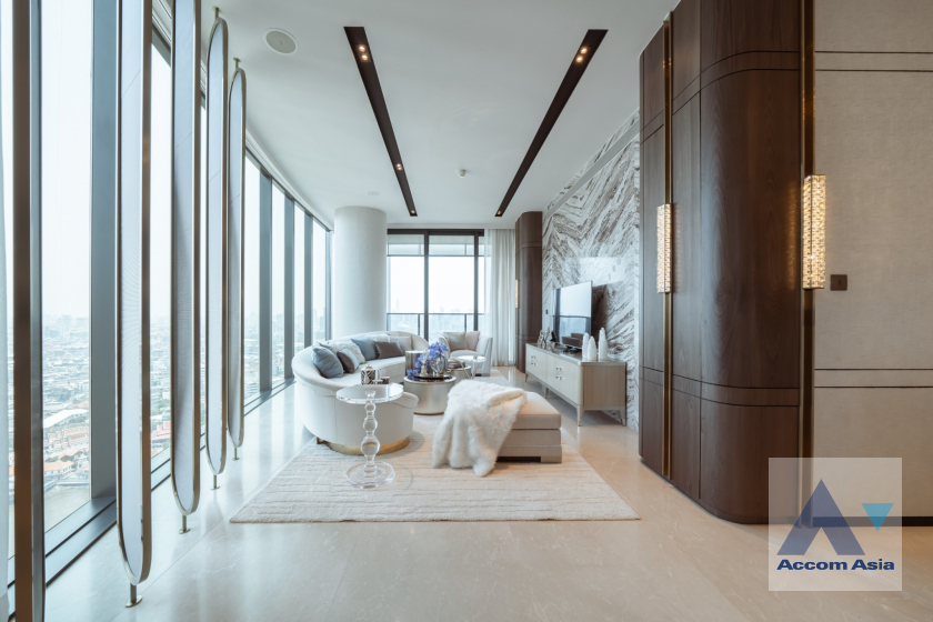  1  2 br Condominium For Sale in Charoen Nakhon ,Bangkok BTS Krung Thon Buri at Banyan Tree Residences Riverside AA40115