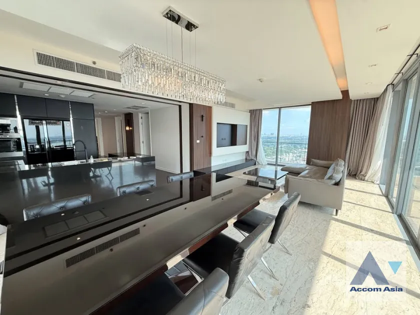 unitFully Furnished, Newly renovated, Riverside / River View, Big Balcony |  3 Bedrooms  Condominium For Sale in Rama 3, Bangkok  near BRT Wat Dan (AA41364)