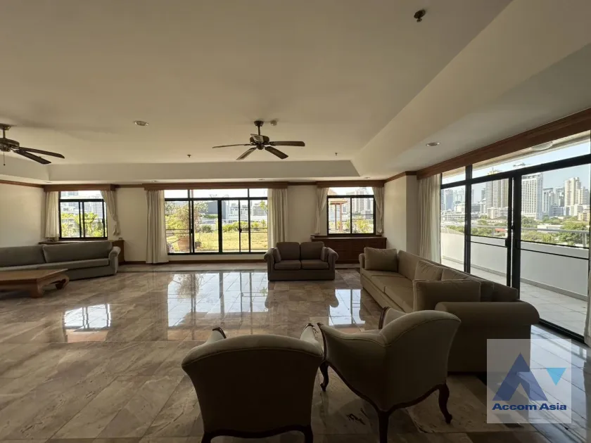 Huge Terrace, Penthouse, Pet friendly apartment for rent in Sukhumvit at Ideal Apartment For Big Family - Unit starts 280 SQ.M., Bangkok Code AA42825