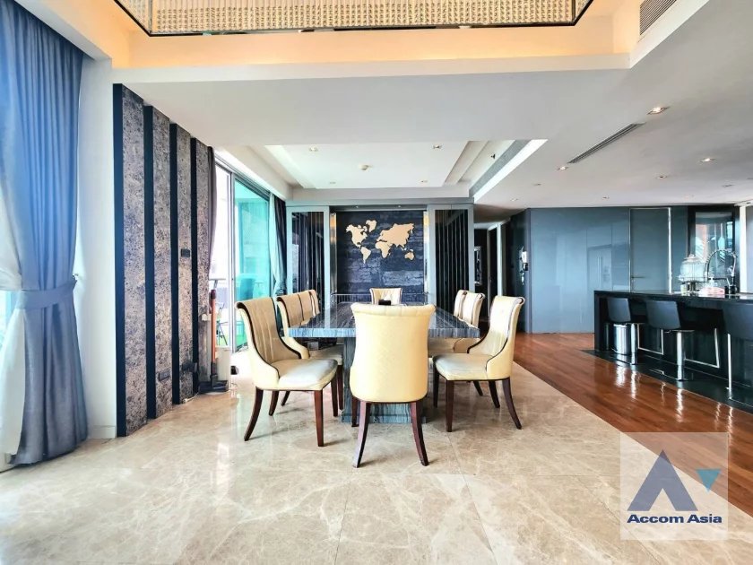 unitFully Furnished, Riverside / River View, Penthouse |  3 Bedrooms  Condominium For Rent & Sale in Rama 3, Bangkok  near BRT Wat Dan (AA44365)