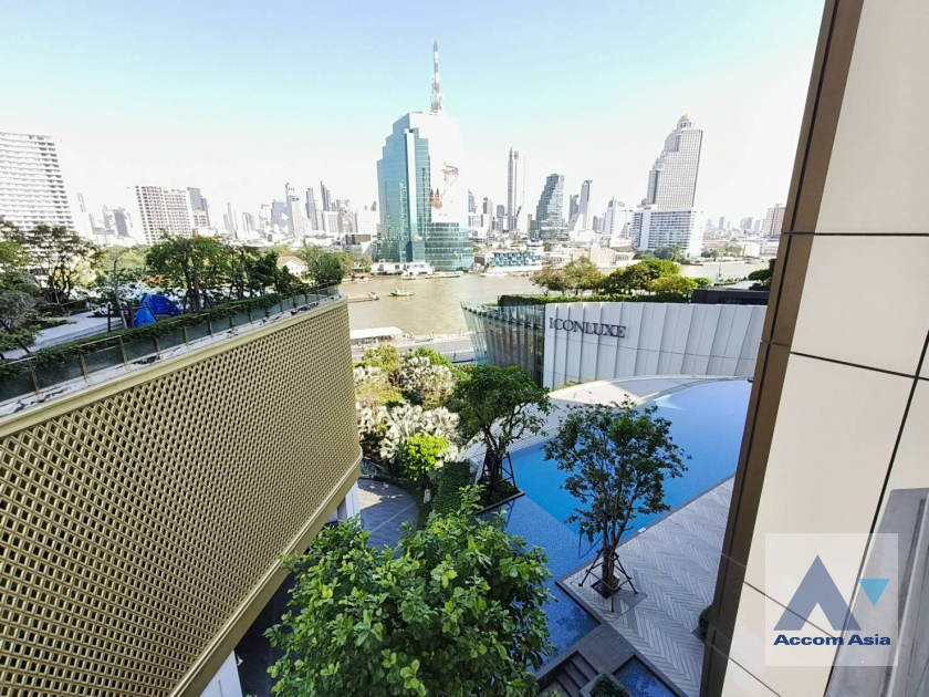 27  2 br Condominium For Rent in Charoen Nakhon ,Bangkok BTS Krung Thon Buri at Magnolias Waterfront Residences AA44657