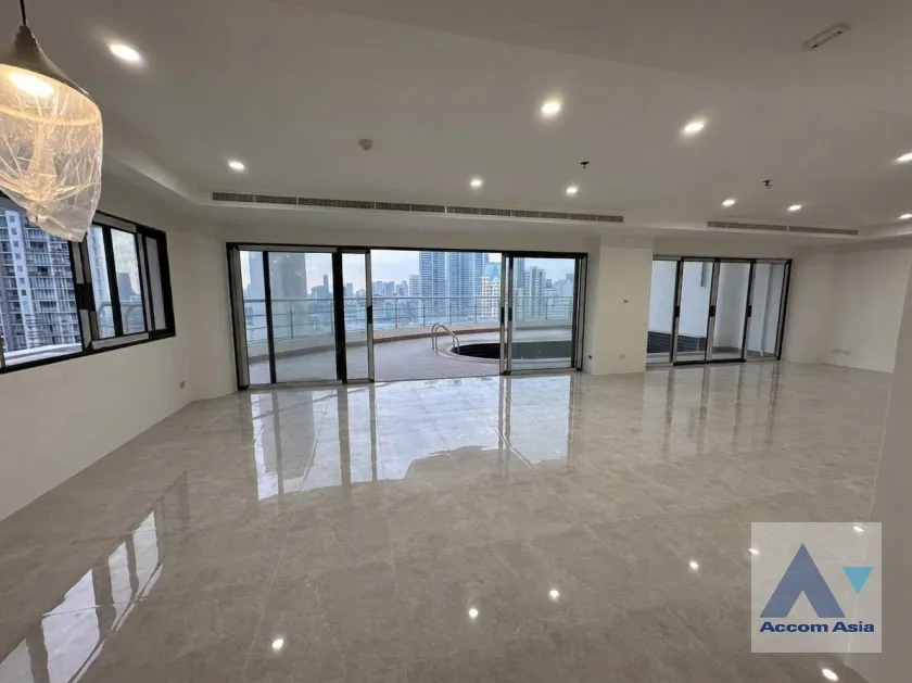 unitPrivate Swimming Pool, Duplex Condo |  3 Bedrooms  Condominium For Rent in Sukhumvit, Bangkok  near BTS Phrom Phong (AA44940)