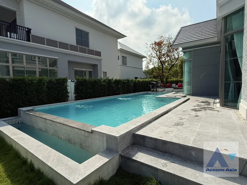unitFully Furnished, Private Swimming Pool |  4 Bedrooms  House For Rent & Sale in Samutprakan, Samutprakan  near ARL Ratchaprarop (AA45724)