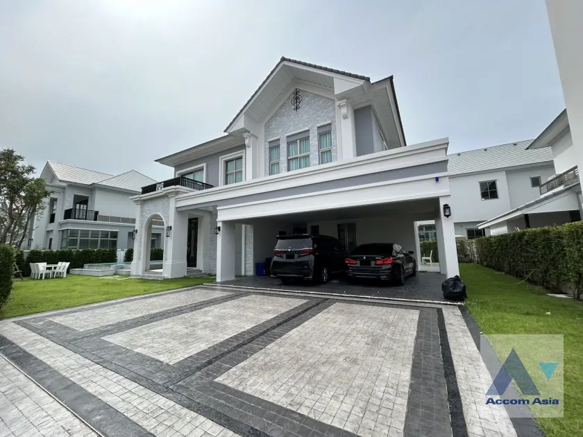 unitFully Furnished, Private Swimming Pool |  4 Bedrooms  House For Rent & Sale in Samutprakan, Samutprakan  near ARL Ratchaprarop (AA45724)