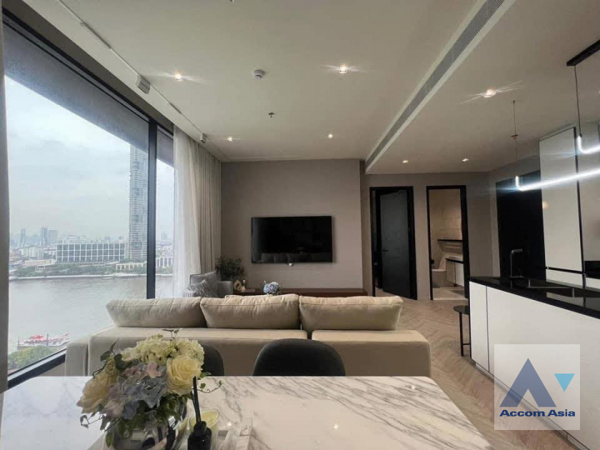  2  2 br Condominium For Rent in Charoen Nakhon ,Bangkok BTS Krung Thon Buri at Chapter Charoennakhon  Riverside AA45807