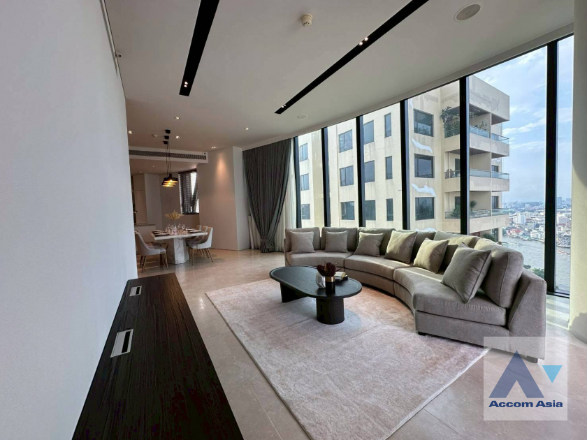  1  2 br Condominium For Rent in Charoen Nakhon ,Bangkok BTS Krung Thon Buri at Banyan Tree Residences Riverside AA45817