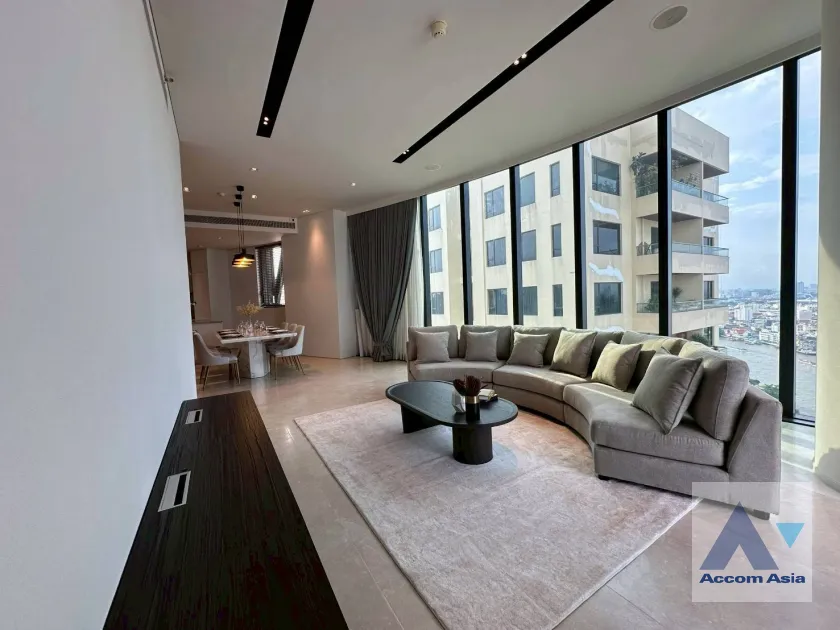  1  2 br Condominium For Rent in Charoen Nakhon ,Bangkok BTS Krung Thon Buri at Banyan Tree Residences Riverside AA45817