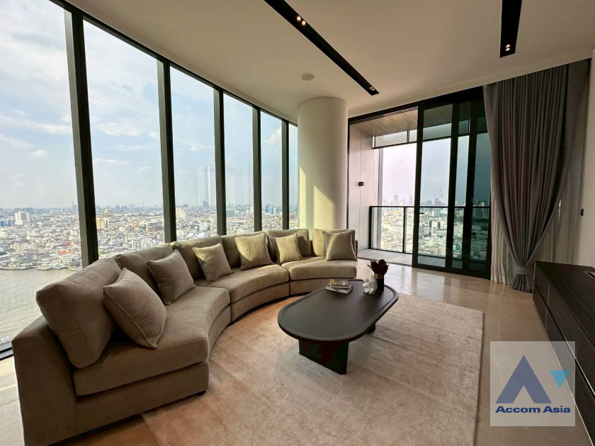  2  2 br Condominium For Rent in Charoen Nakhon ,Bangkok BTS Krung Thon Buri at Banyan Tree Residences Riverside AA45817