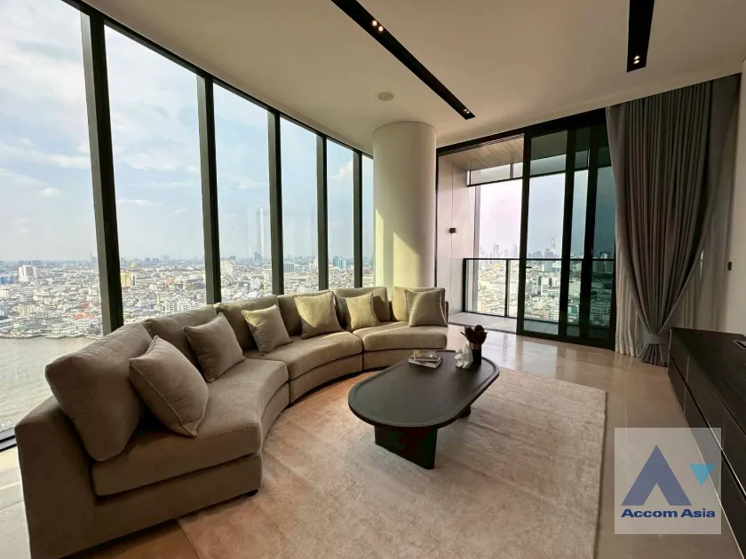 unit 2 Bedrooms  Condominium For Rent in Charoen Nakhon, Bangkok  near BTS Krung Thon Buri (AA45817)
